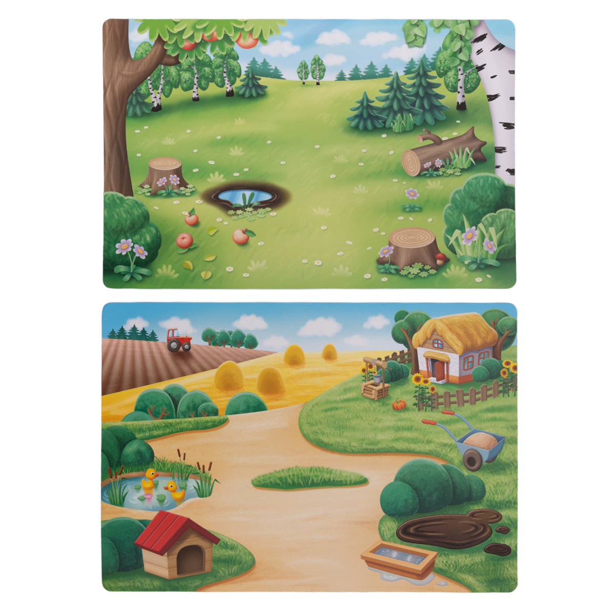 Игра магнитная развивающая. Магнитные истории "Кто где живет?"