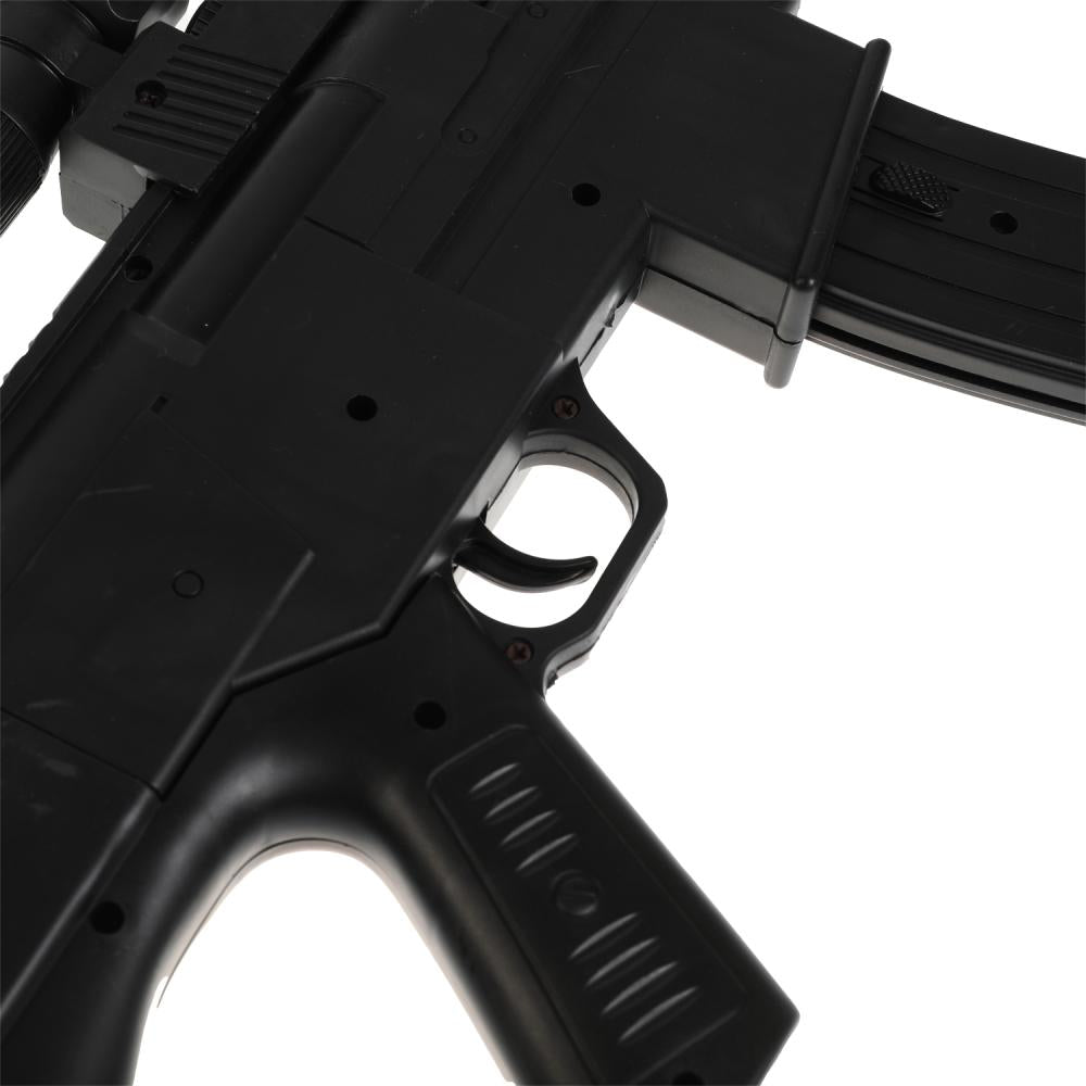 Автомат (п) с лазер. прицелом, со съемным магазином, с пульками 2338A в кор. в кор.36шт