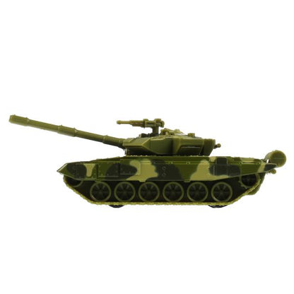 Модель металл свет-звук ТАНК Т-90 12см,,инер,подвиж.д. cor. Parc technologique dans le cor.2*48шт