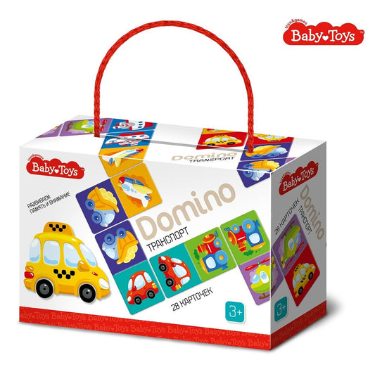 ДОМИНО "ТРАНСПОРТ" ВABY TOYS в кор.10шт