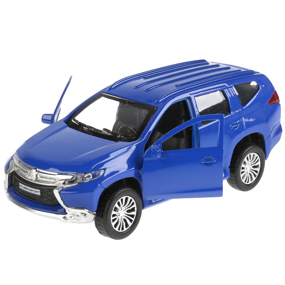 Machine en métal "MITSUBISHI PAJERO SPORT" 12 cm, deux portes ouvertes, inerte, sinie dans le corps du parc technologique dans le corps 2*36 pouces