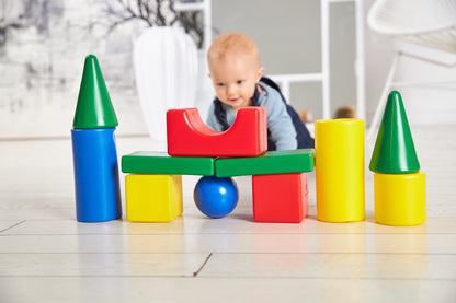 Constructeur de matériaux plastiques pour votre maison Teremok 27 détails, votre maison