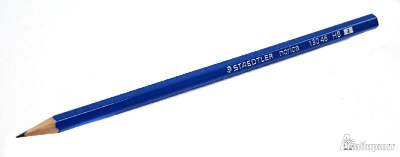 13046 Карандаш ч/граф. Norica HB,цвет корп.голубой