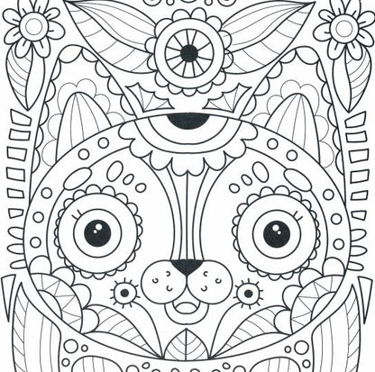 Mon Art. РАСКРАСКА ДЛЯ МАРКЕРОВ. ГАРМОНИЯ