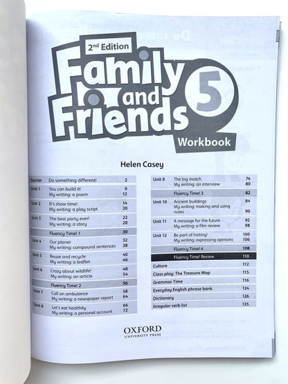 Famille et amis 5 (cahier de classe + cahier d'exercices) + 2 CD (2e)