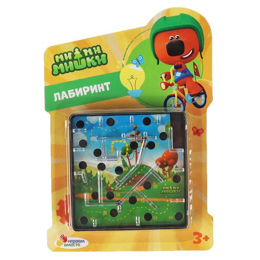 Логическая игра лабиринт Ми-ми-мишки блист.14,7*20,7*2см ИГРАЕМ ВМЕСТЕ в кор.2*210шт