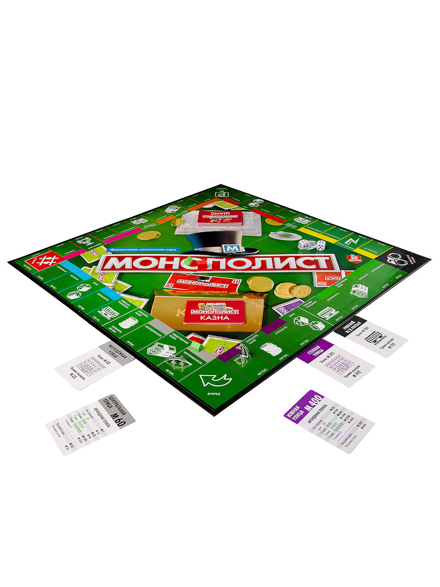 Игра настольная экономическая "Монополист"