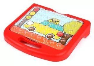 Татой.Моя первая мозаика "Техника" (48 фишек, 8 карточек, поле, чемодан) арт.1172