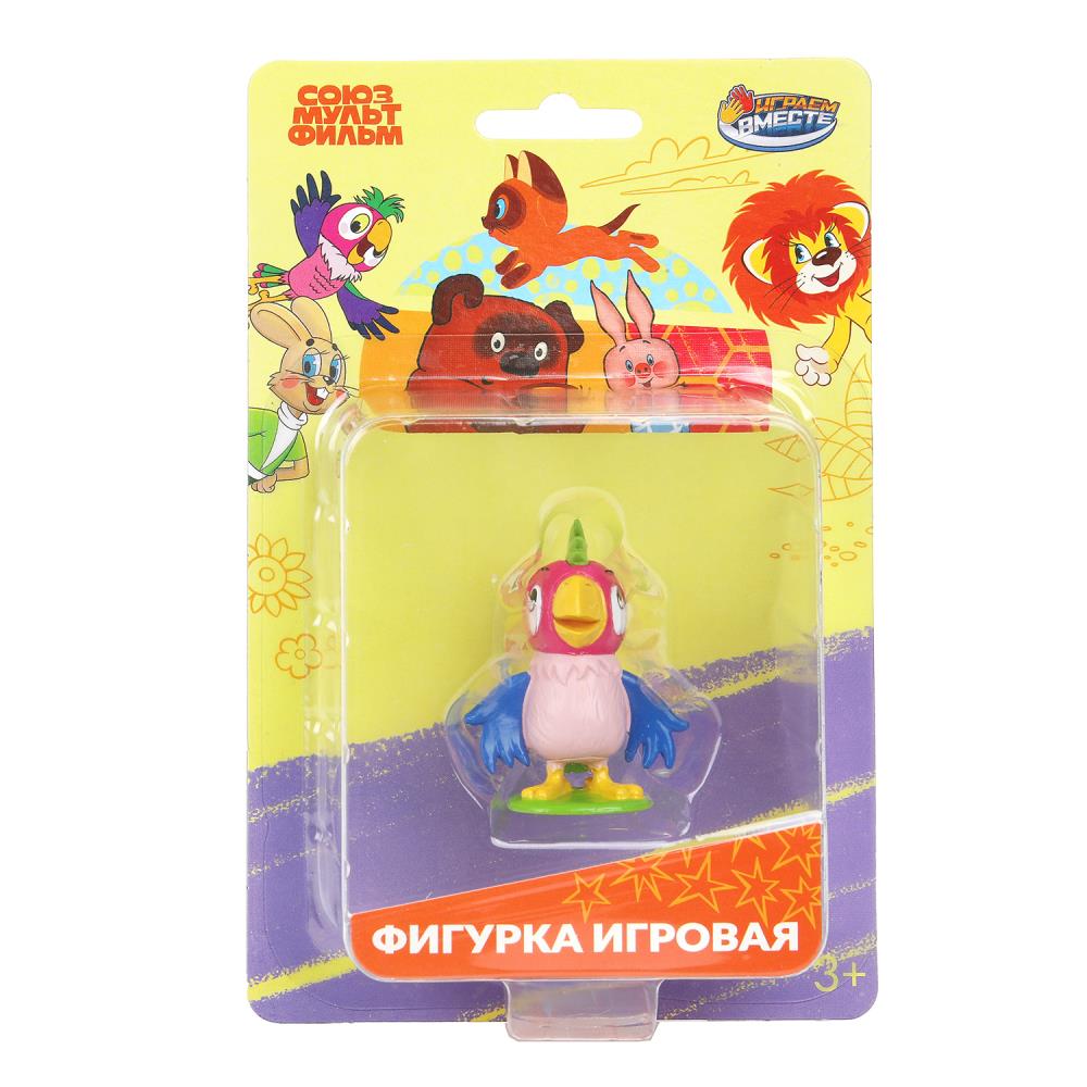 Фигурка СОЮЗМУЛЬТФИЛЬМ союзмультфильм попугай Кеша, блист ИГРАЕМ ВМЕСТЕ в кор.48шт