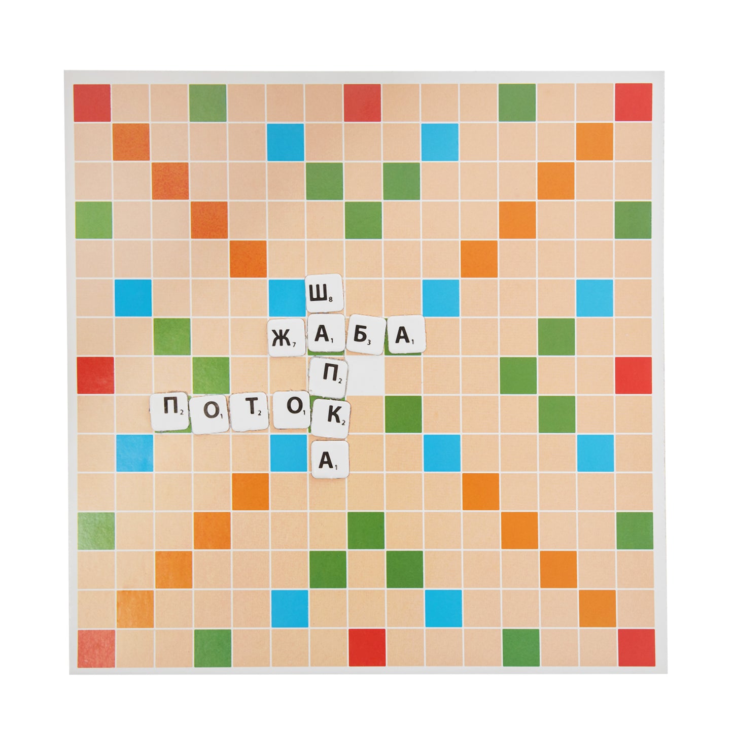 Игра настольная "Словодел" (картон) зел