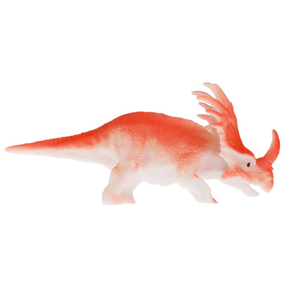 Jeu en plastique pour dinosaures. меняют цвет в воде. пак. с хэдером. ИГРАЕМ ВМЕСТЕ в кор.2*160шт