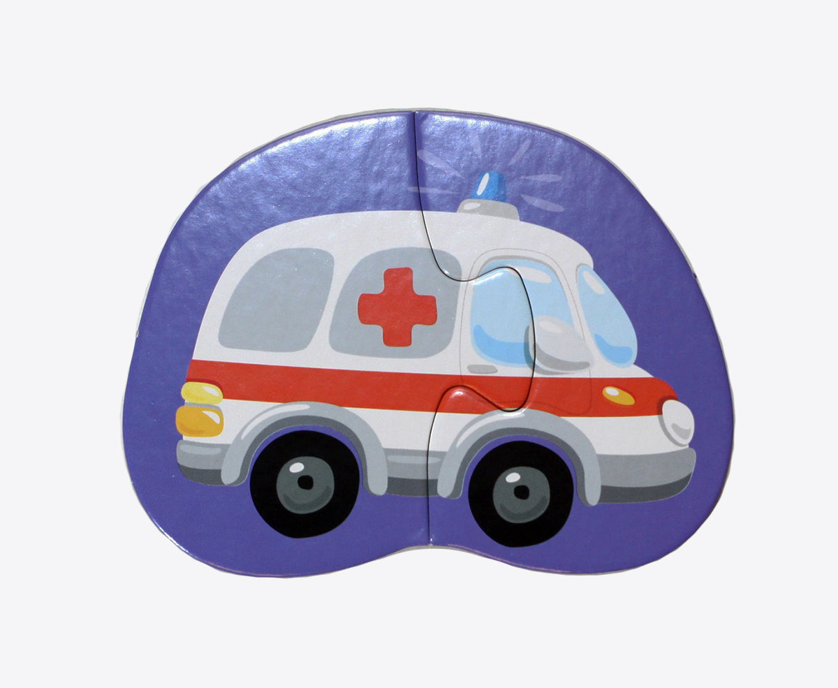 Jouets pour bébé "Тransport" (8 cartes, 16 pièces)