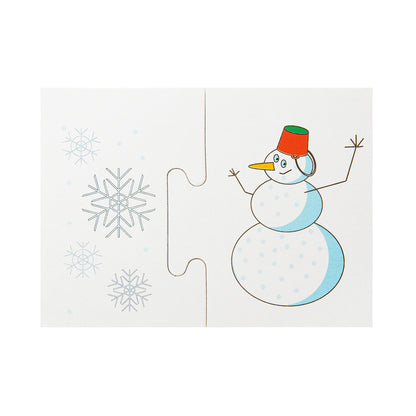 Игра обучающая. Половинки "Что получится?"