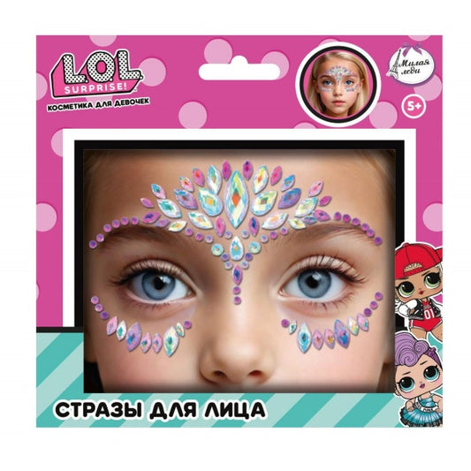 Стразы для лица МИЛАЯ ЛЕДИ в кор.60*12шт