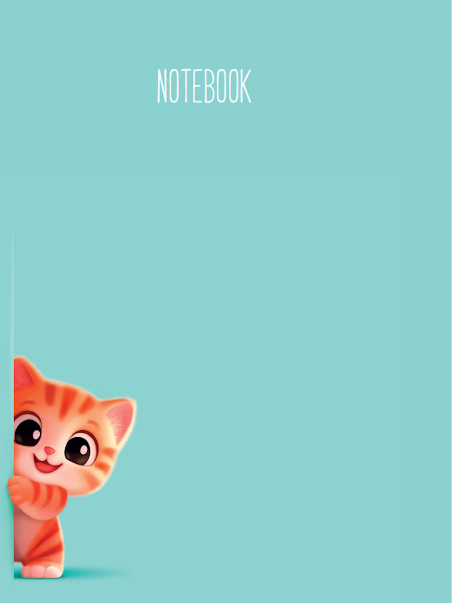 Mon Art. БЛОКНОТ в клетку Милашки. Coton