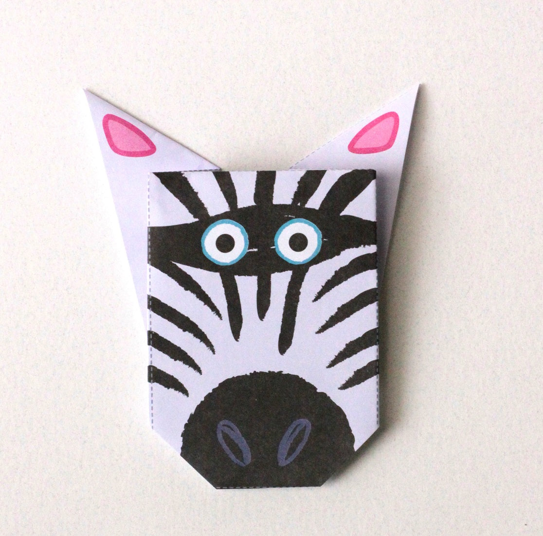 Набор для творчества. Оригами "Дикие зверята"