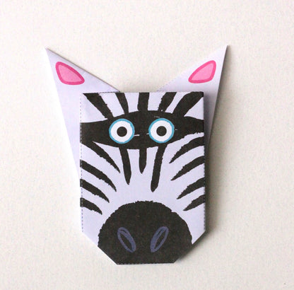 Набор для творчества. Оригами "Дикие зверята"