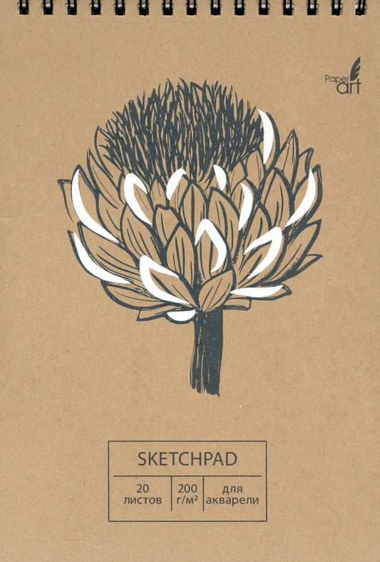Скетчпад 20л,14*20,спир,Artichoke,СПСП520138