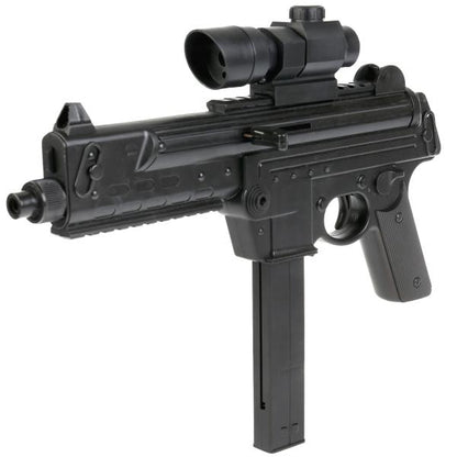 Автомат (п) с лазер. прицелом, съемный магазин, с пульками 905/713A в кор. в кор.48шт