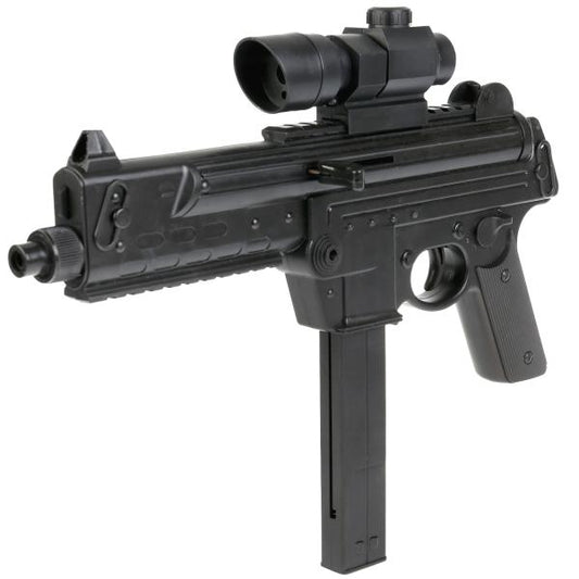 Автомат (п) с лазер. прицелом, съемный магазин, с пульками 905/713A в кор. в кор.48шт