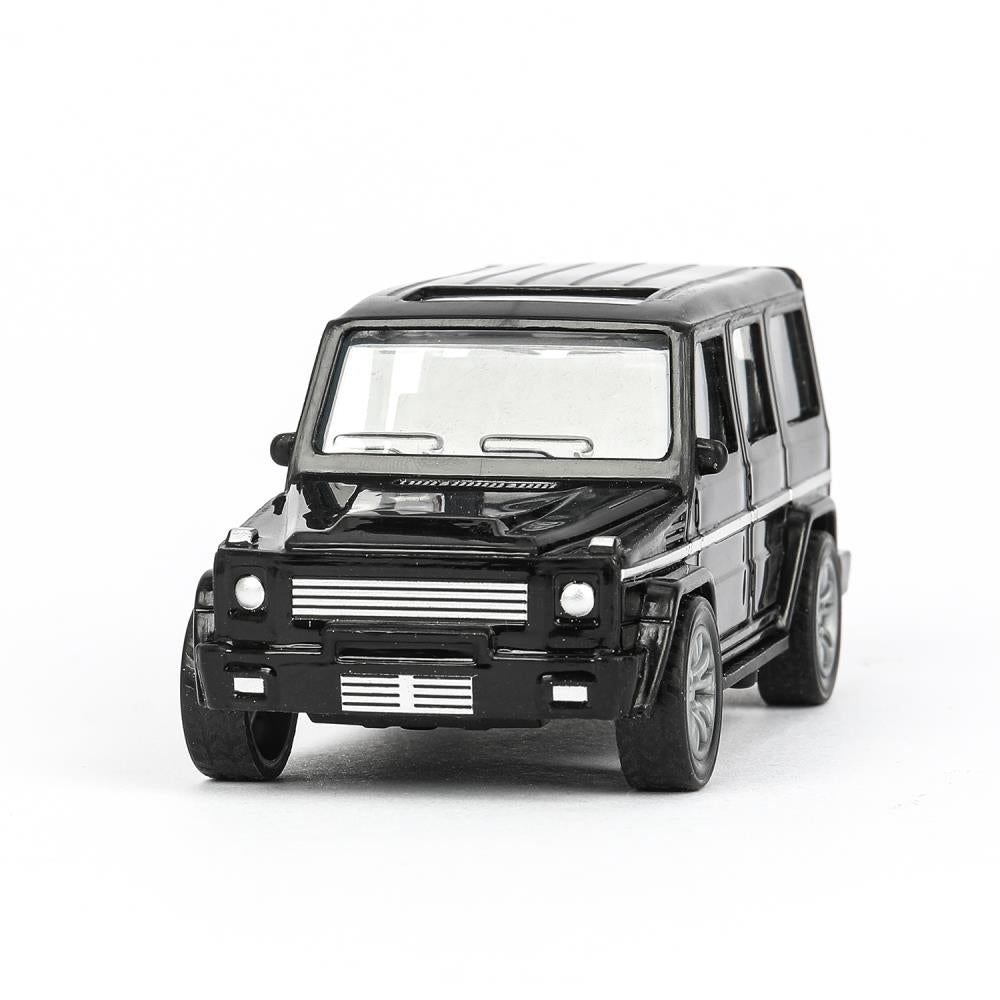 Машина пластик MERCEDES-BENZ G-CLASS 10,5 см, инерц, черный, кор. - в кор.2*120шт