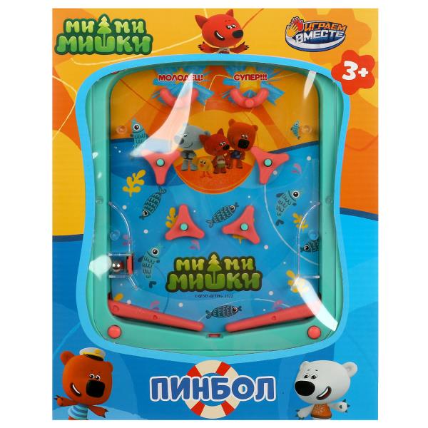 Настольная игра пинбол Ми-ми-мишки кор.21,3*27*4,3см ИГРАЕМ ВМЕСТЕ в кор.2*40шт