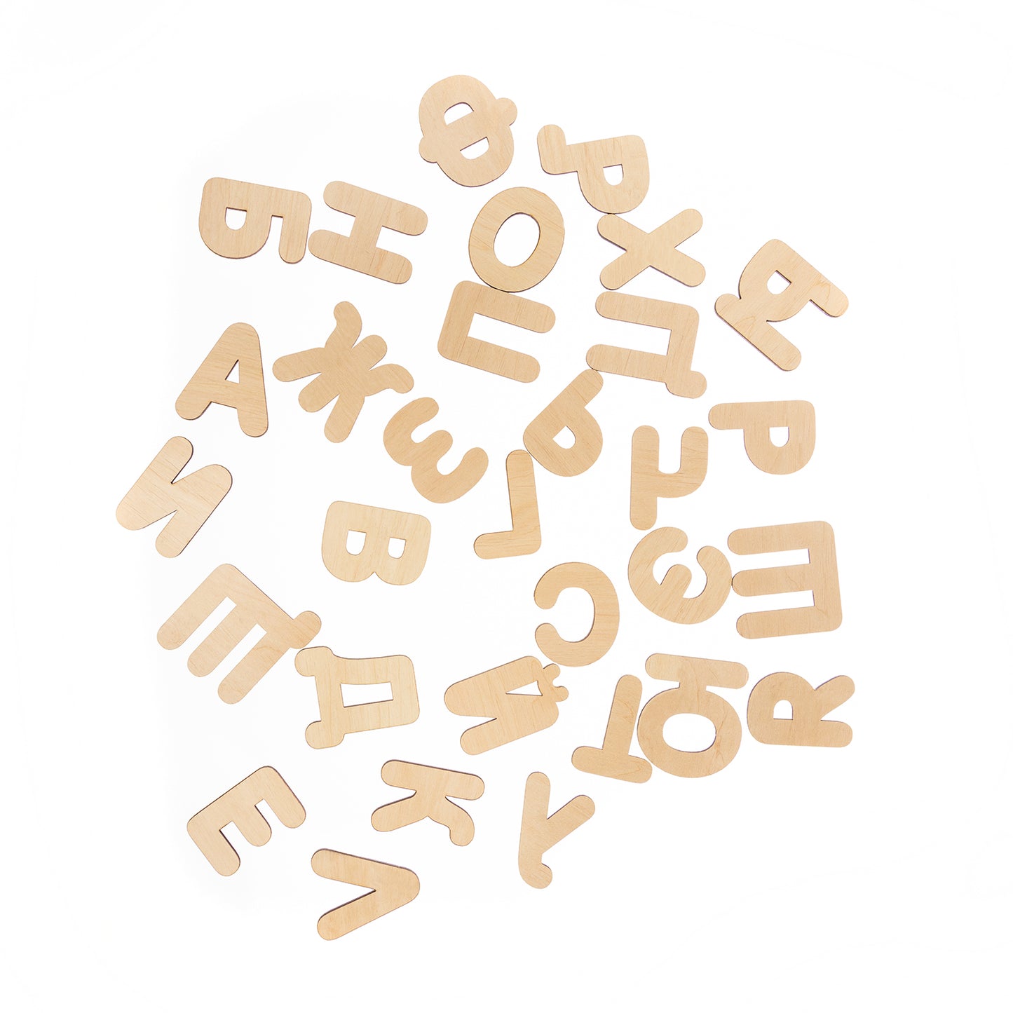 ИГРА РАЗВИВАЮЩАЯ ДЕРЕВЯННАЯ "АЛФАВИТ" в кор.15шт