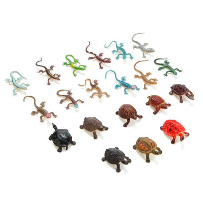 ЧЕРЕПАХИ И ЯЩЕРИЦЫ "ИГРАЕМ ВМЕСТЕ" 20 АСС. 3" В ПРОЗРАЧНОМ ЯЙЦЕ, В РУСС. ДИСПЛЕЕ (УП-36ШТ) в кор.2уп