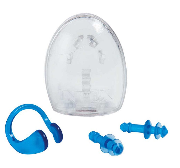 Intex. Набор на ныряния (беруши и клипсы для носа) du 8 лет, в кейсе ART.55609