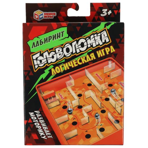 Логическая игра кубик 3х3, блист.11*14*6см ИГРАЕМ ВМЕСТЕ в кор.2*72шт