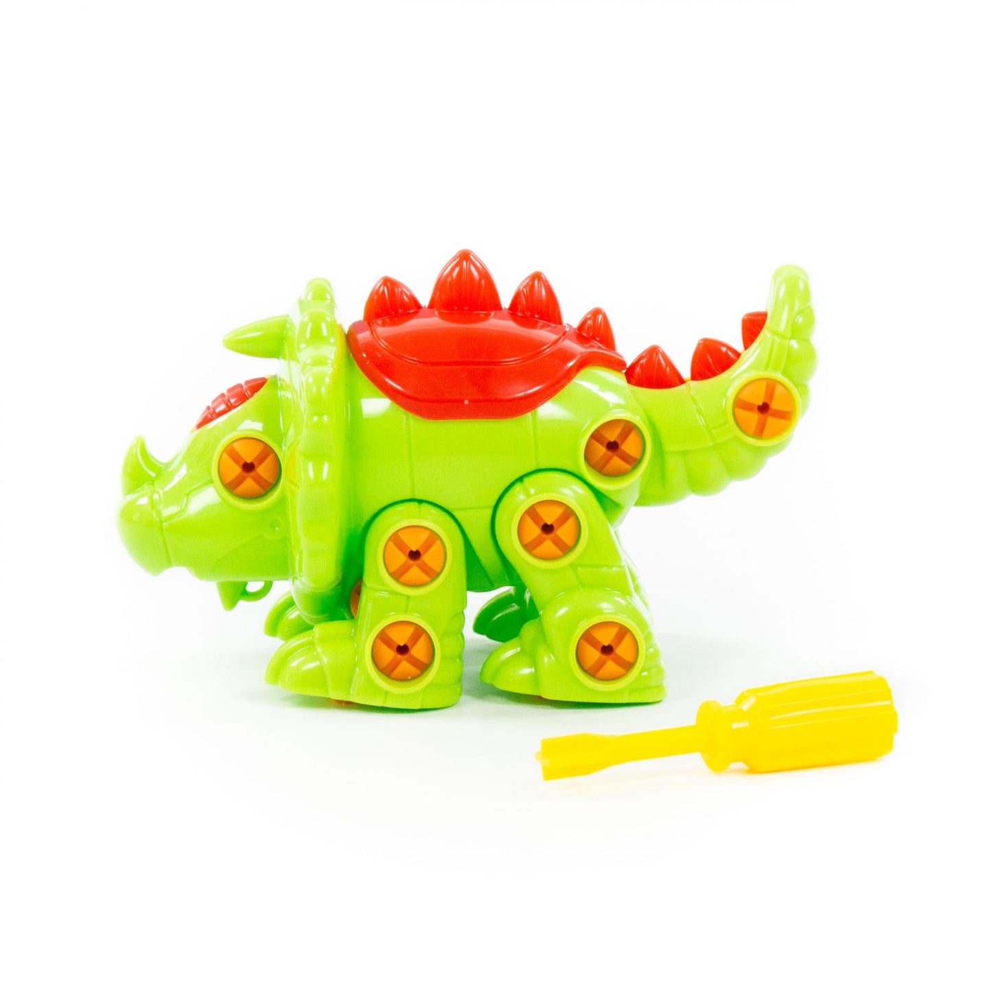 Полесье. Конструктор-динозавр "Трицератопс" 32 эл. (в пакете) арт.76717 /24