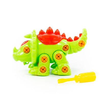 Полесье. Конструктор-динозавр "Трицератопс" 32 эл. (в пакете) арт.76717 /24