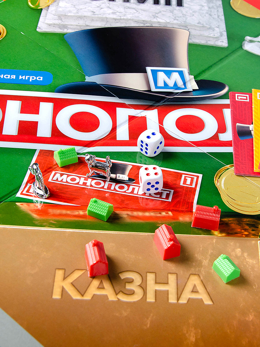 Игра настольная экономическая "Монополист"