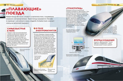 Поезда. Детская энциклопедия