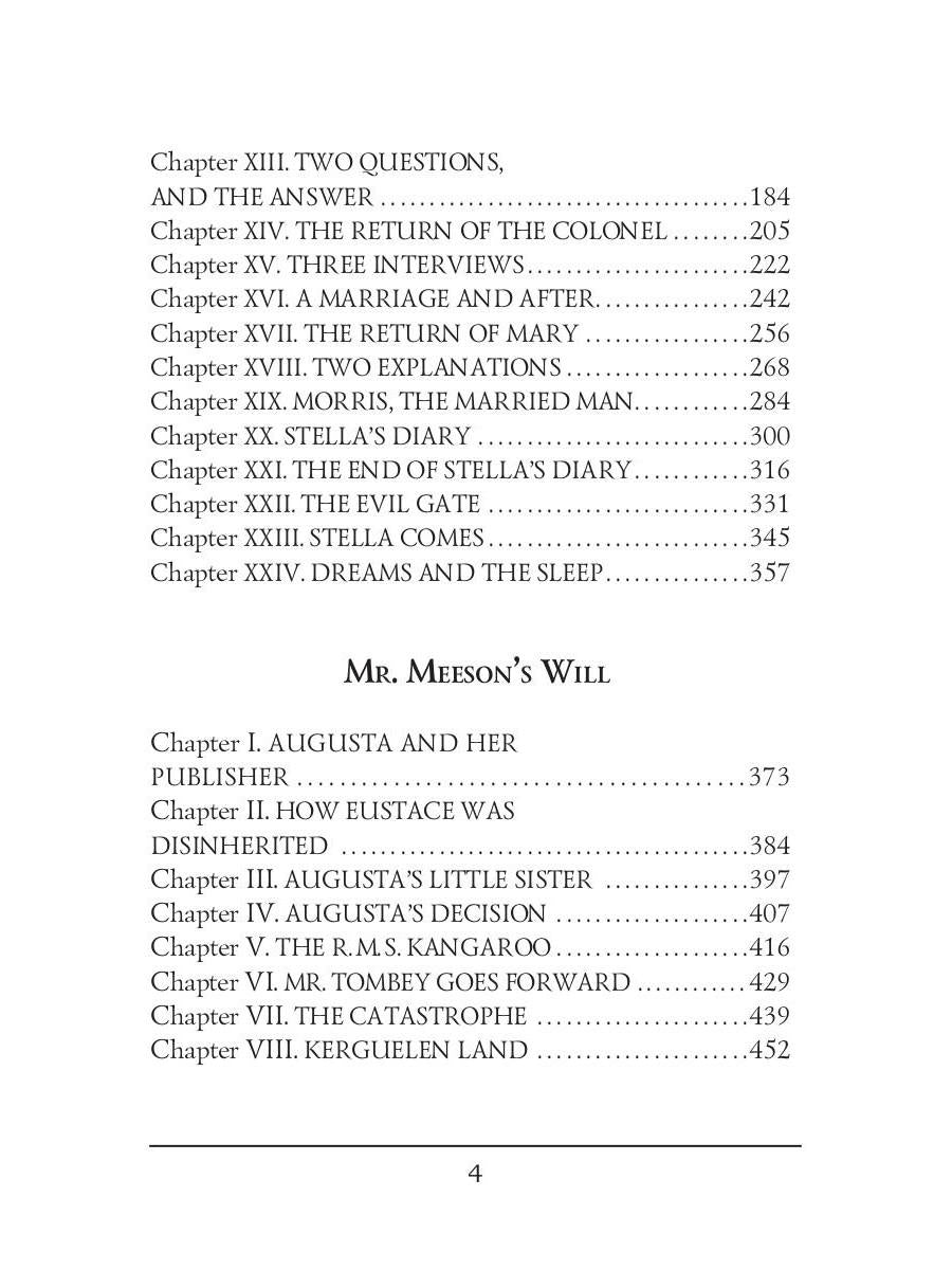 Stella Fregelius & Mr. Meeson’s Will = Стелла Фрегелиус: история трех судеб & Завещание мистера Мизона: на англ.яз