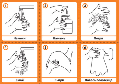 Тема недели «Мы заботимся о себе». Наглядно-дидактический материал. 3-5 лет. Программа основанная на ECERS