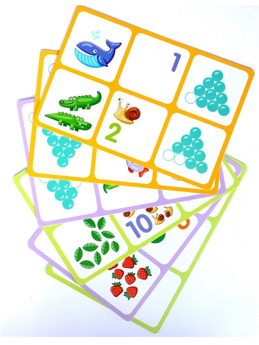 ЛОТО ПЛАСТИК "СЧЕТ" СЕРИЯ 10KOR PLASTIC в кор.14шт