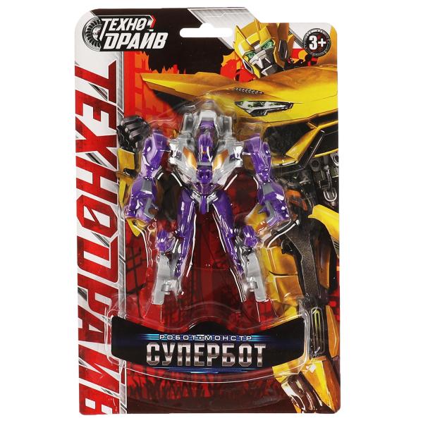 Robot superbot, transformateur, blister.9*15*5cm, ТЕХНОДРАЙВ dans la cor.2*120шт