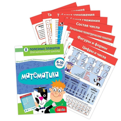 4022 Комплект плакатов. Математика