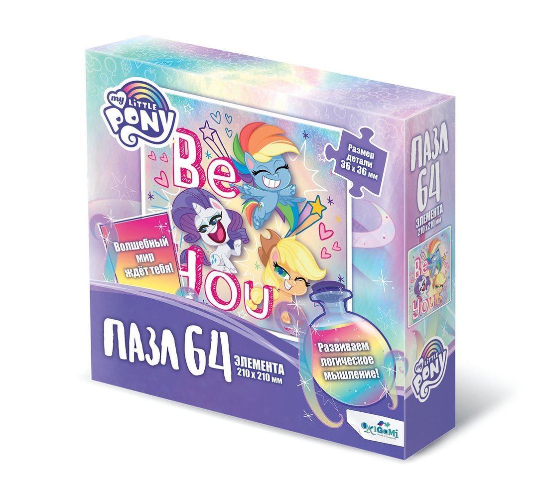 My Little Pony.Пазл-64 Будь собой,05980