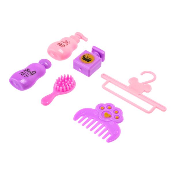 Jeu avec des pièces et des accessoires en plastique (4 pièces et 9 pièces) en forme de cor.2*144 pouces
