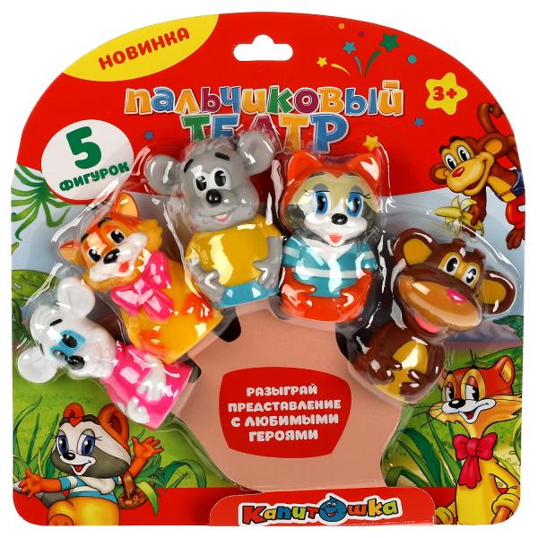 Jeu en plastique pour la coupe du théâtre palchikovien des héros de l'ECP dans un blister. КАПИТОШКА в кор.2*12шт