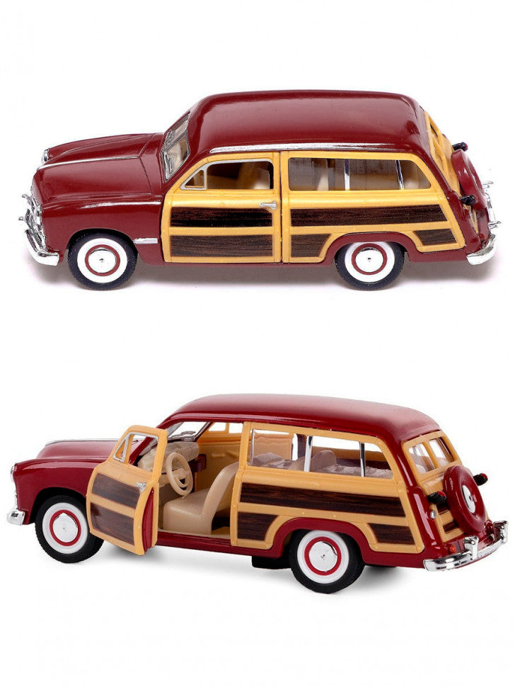 Kinsmart. Modèle art.KT5402/2 "Ford Woody Wagen 1949" 1:40 (красная) инерц.