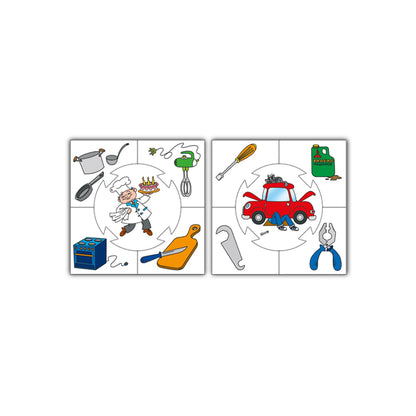 ИГРА ОБУЧАЮЩАЯ УЧИСЬ ИГРАЯ "ПРОФЕССИИ" (М/Г) 00055 в кор 14шт