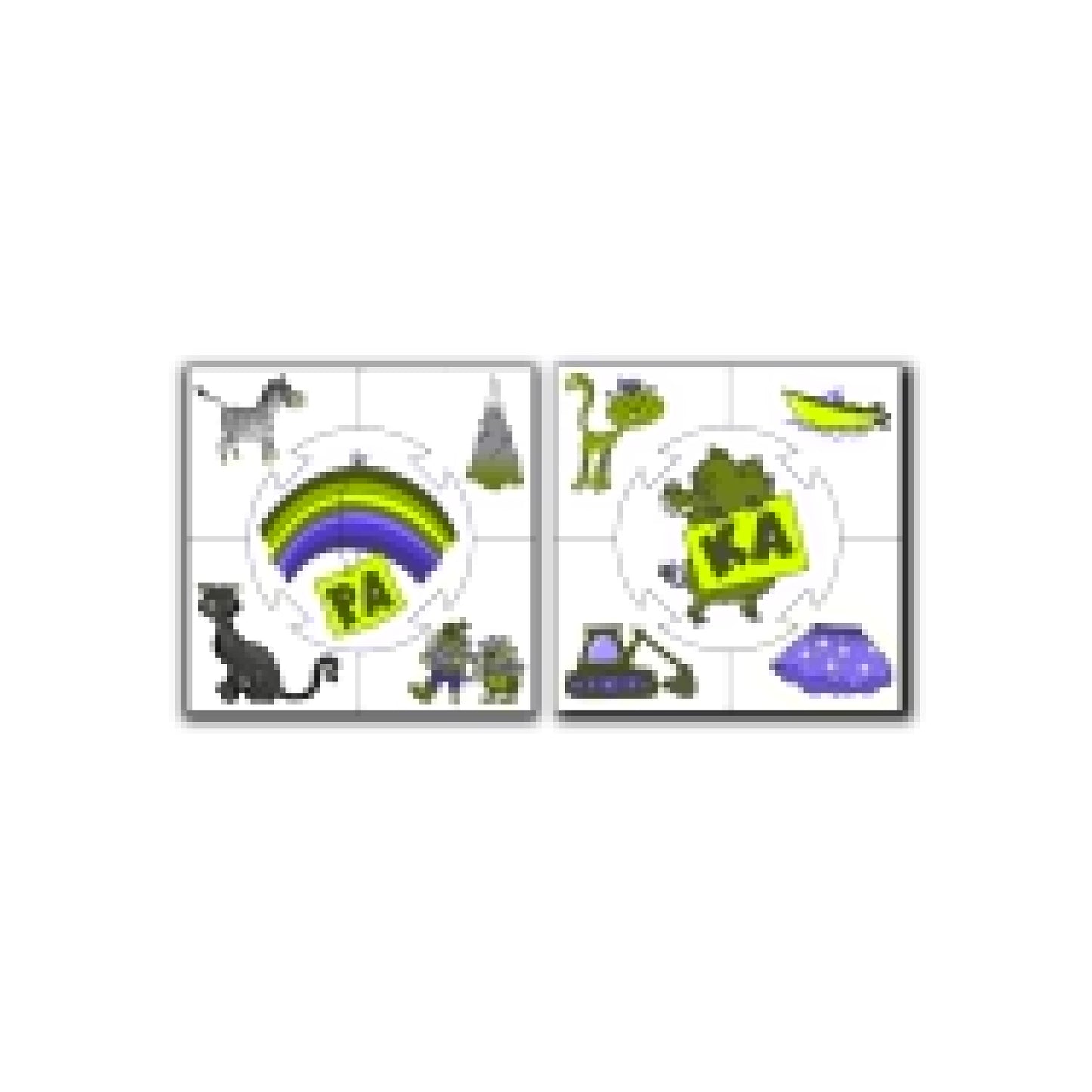 СЛОГИ. НАСТОЛЬНАЯ ИГРА СЕРИИ "УЧИСЬ, ИГРАЯ!" 00075 в уп.10шт