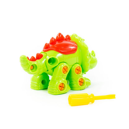 Полесье. Конструктор-динозавр "Трицератопс" 32 эл. (в пакете) арт.76717 /24