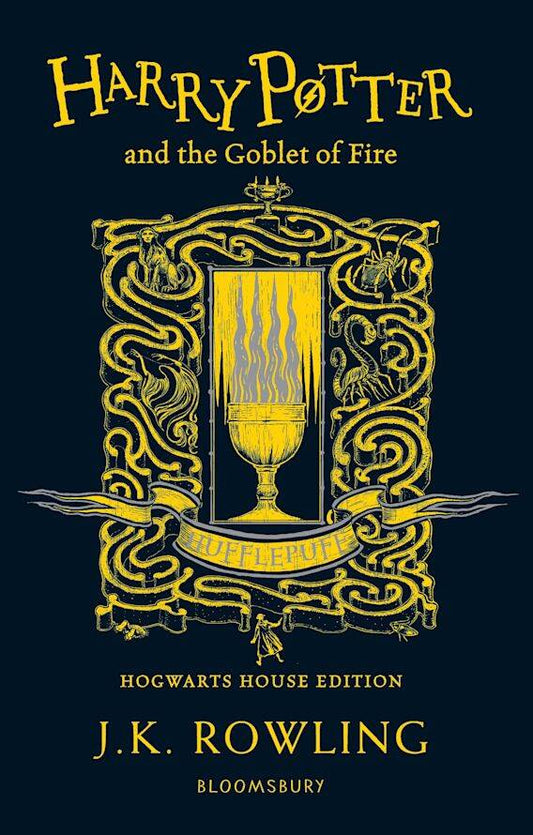 Harry Potter et la Coupe de Feu - Édition Poufsouffle JK Rowling Гарри Поттер и Кубок огня - Пуффендуй Д.К. РоульING / Книги на английском языке