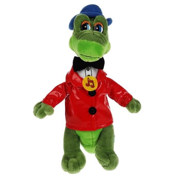 Игрушка мягкая СОЮЗМУЛЬТФИЛЬМ Crocodile Gene 21 cm, musique. puce, dans un paquet. МУЛЬТИ-ПУЛЬТИ в кор.24шт