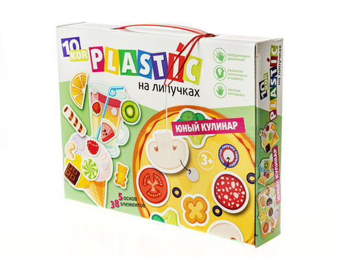 Пластик на липучках "Юный кулинар" 10KOR PLASTIC