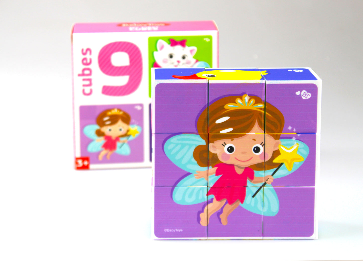 Кубики "Для маленьких принцесс" (sans accessoires) 9 шт Jouets pour bébé